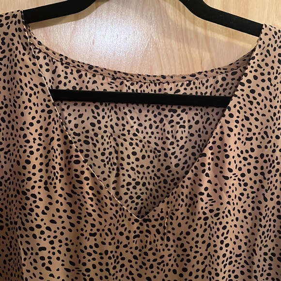 NWOT Leopard print fit and flare dress - Size XL - Picture 5 of 5